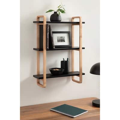 Kate and Laurel Summit Wood Shelf - 18x6x25