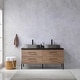 preview thumbnail 21 of 79, Trento Bath Vanity with Sintered Stone Top with Concrete Sink (O)