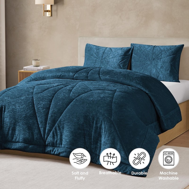 Gabriel Geometric Quilted Comforter Set