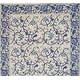 preview thumbnail 14 of 21, Block Print Cotton Flowering Vine Tablecloth Collection Runner