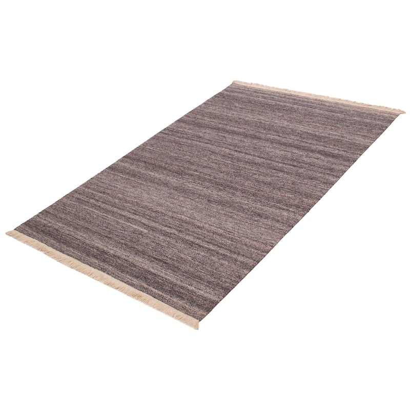 Boho Grey Kilim 5'1" x 8'2" - 5'1 x 8'2