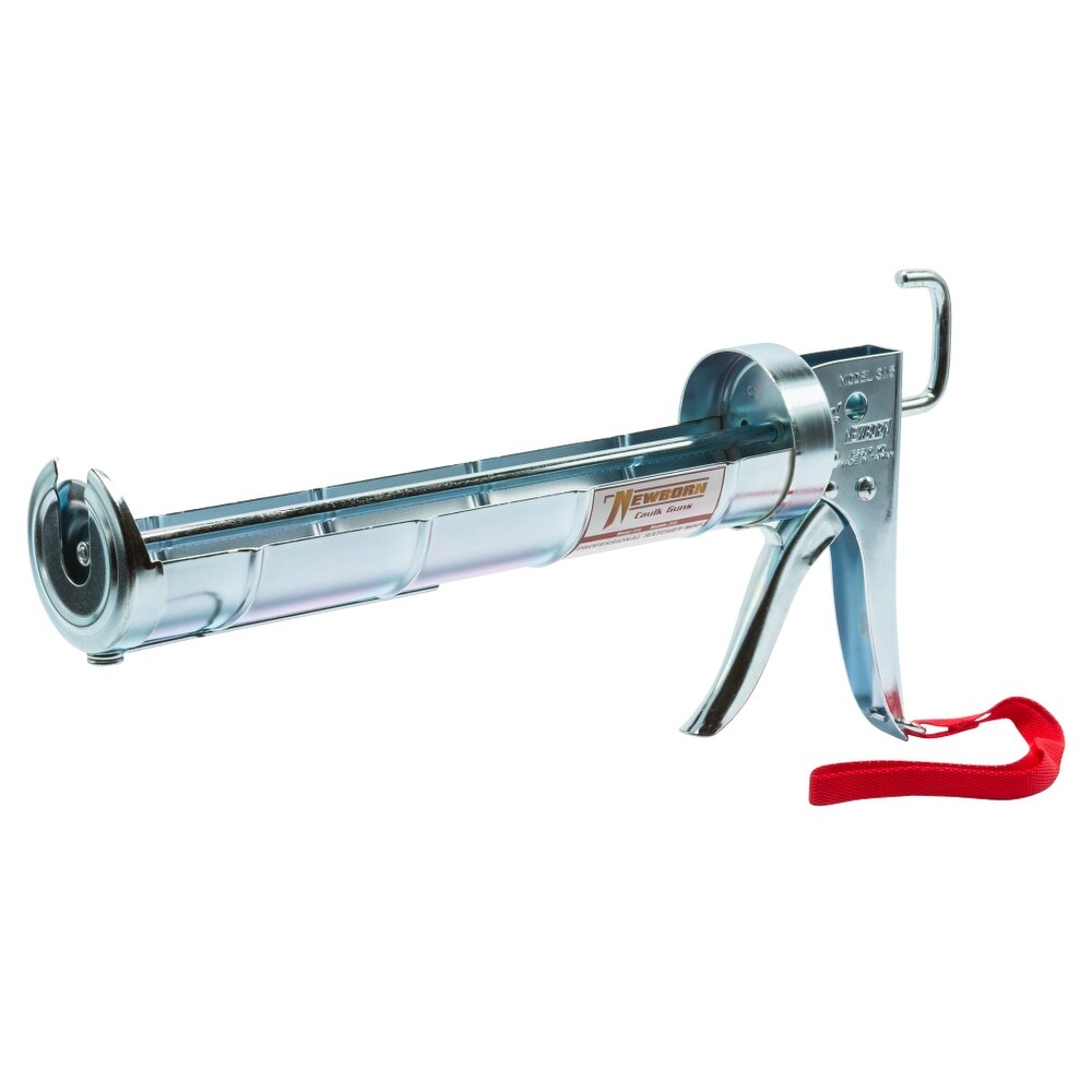 New 10oz Rod Caulk Gun with Builtin Puncture Pin and Ladder Hook