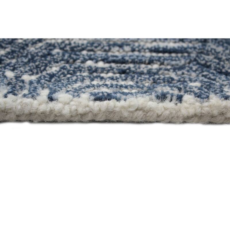 Bashian Emmitt Azure Transitional Area Rug