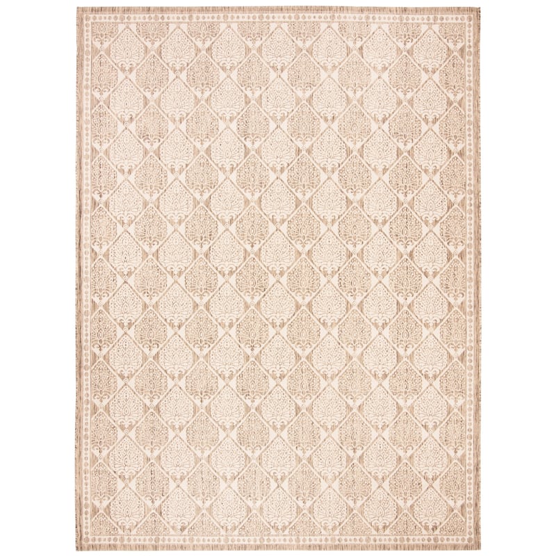 SAFAVIEH Courtyard Evangelina Indoor/ Outdoor Waterproof Patio Backyard Rug