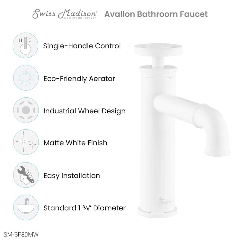 Avallon 7 Single Handle, Bathroom Faucet