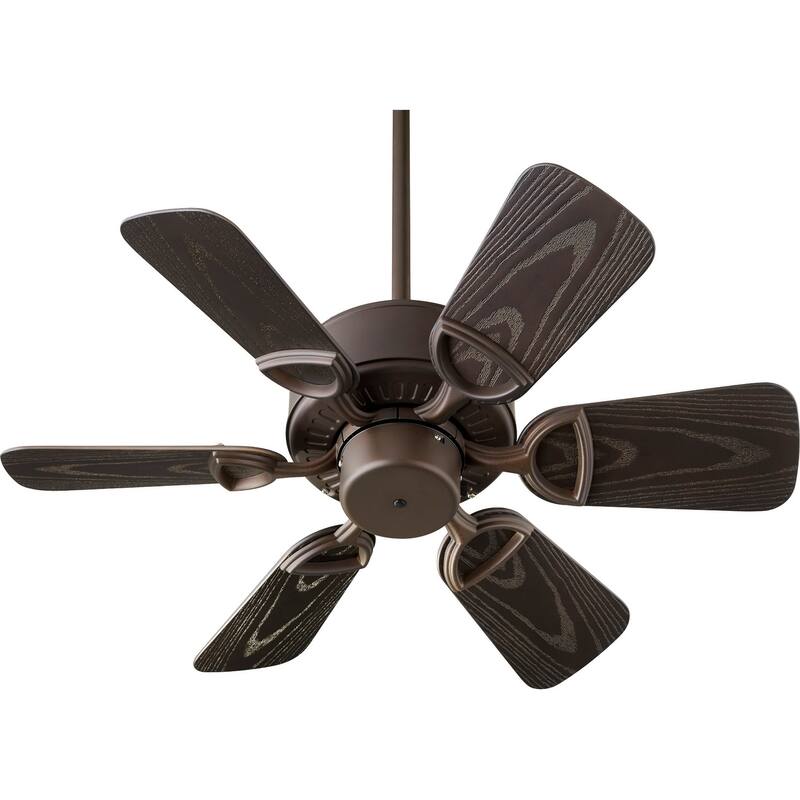 Quorum International Estate Patio 30" 6 Blade Indoor / Outdoor Ceiling - Oiled Bronze