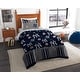 preview thumbnail 1 of 3, MLB New York Yankees Rotary 4-piece Twin Bed in a Bag Set
