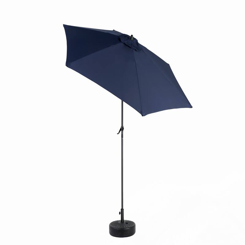 9FT Patio Umbrella with Push Button Tilt and Crank(Base Not Included)