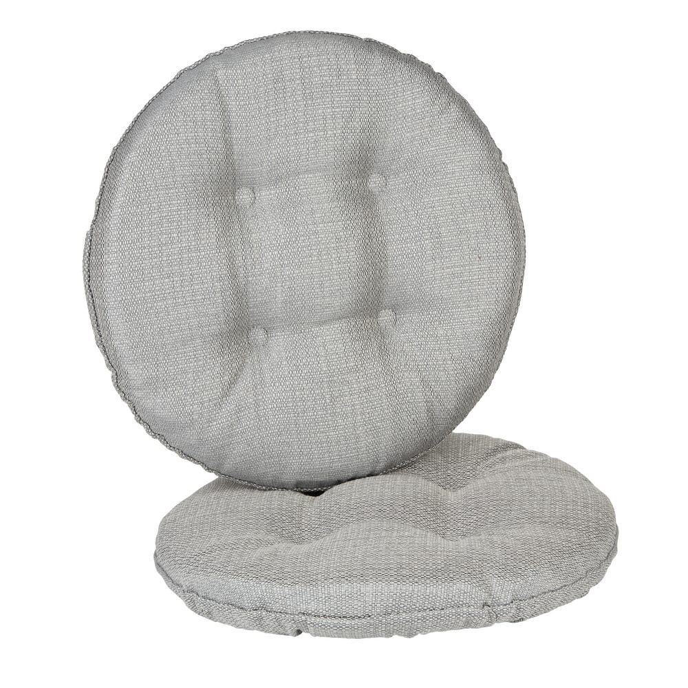 Klear Vu Omega Tufted Barstool Cushion Set