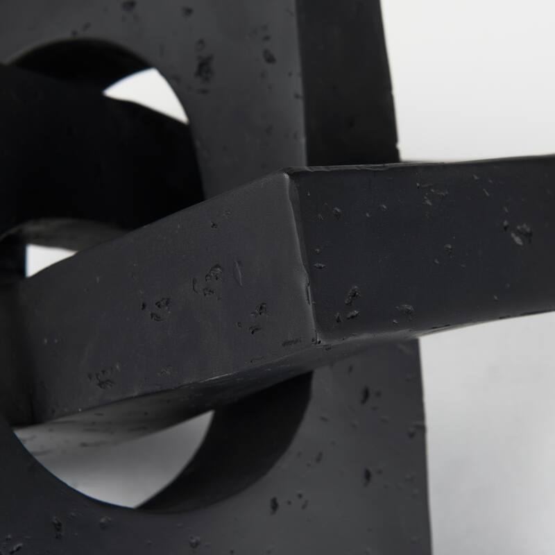 Linx Large Granite Resin Sculpture Decorative Object