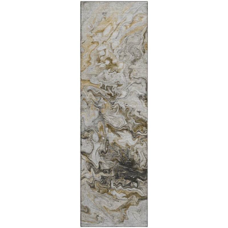 Premium Washable Super Soft Abstract Kyah Mayfield Rug