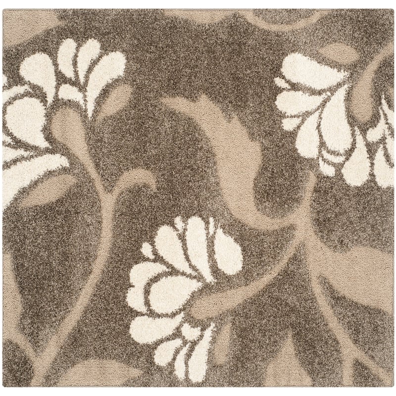SAFAVIEH Florida Shag Neliha Floral 1.2-inch Thick Rug