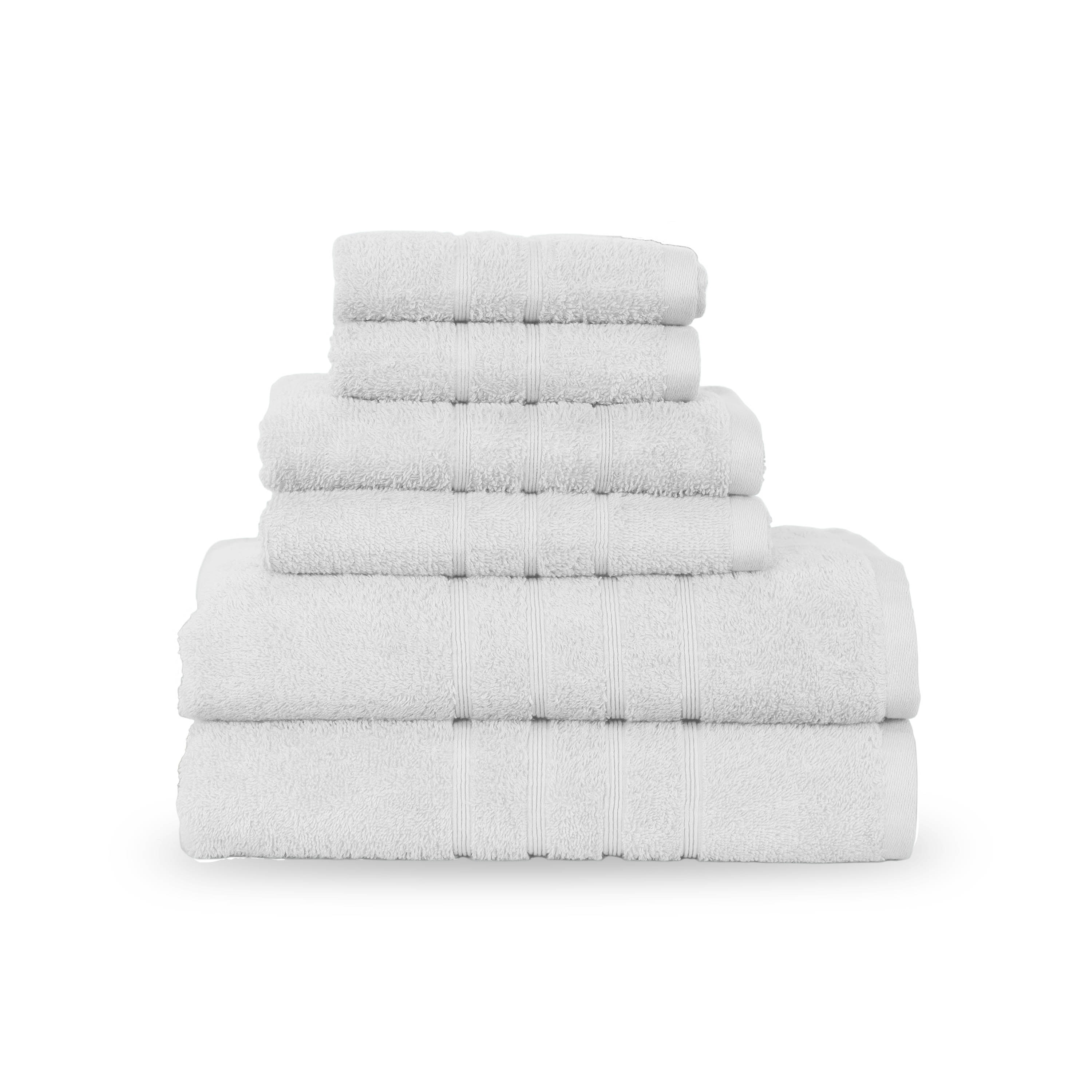 Martex Ultimate Performance Cotton Low-Lint Soft Absorbent Towel Set