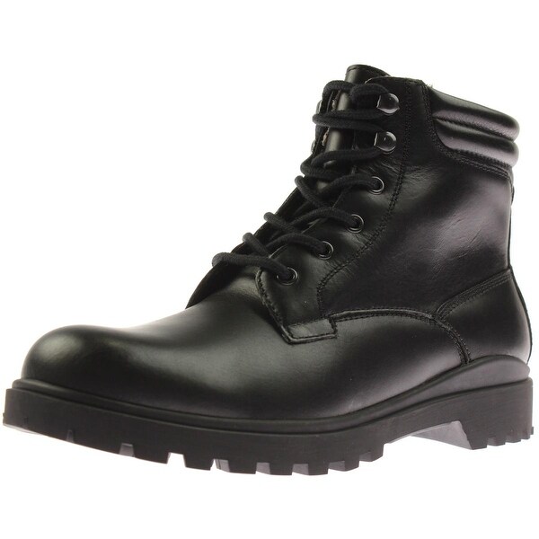 men's aldo boots black leather