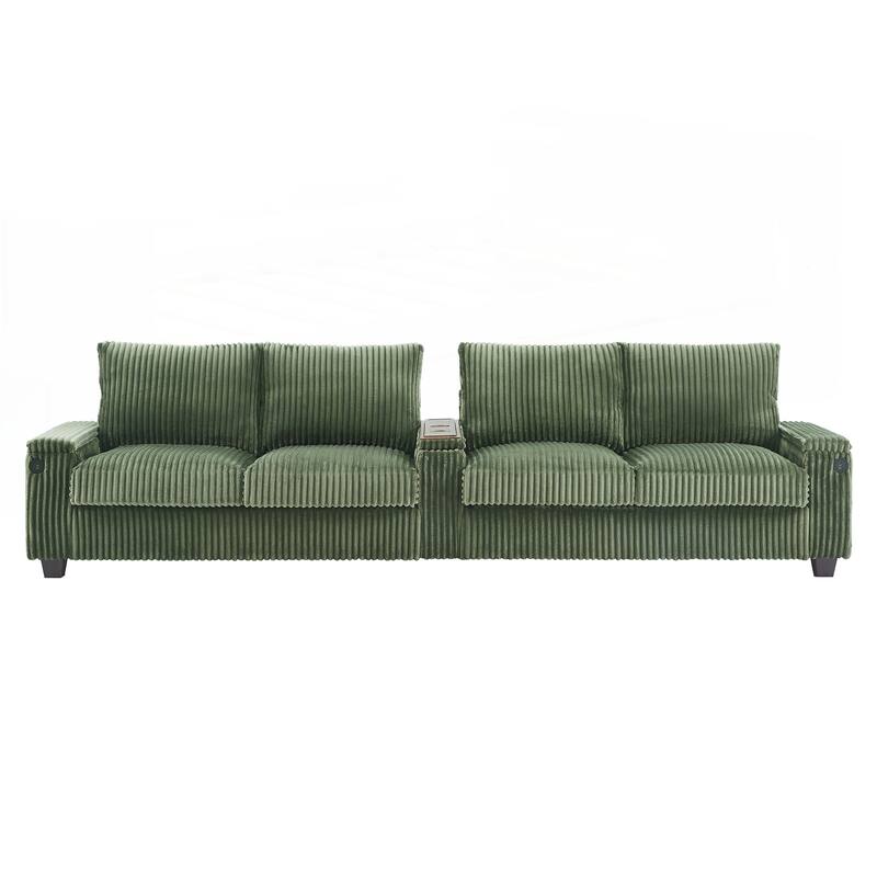 133inch 4-seater Corduroy Sofa Couch