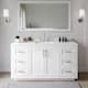Option White / White Quartz Top / Brushed Nickel Hardware
