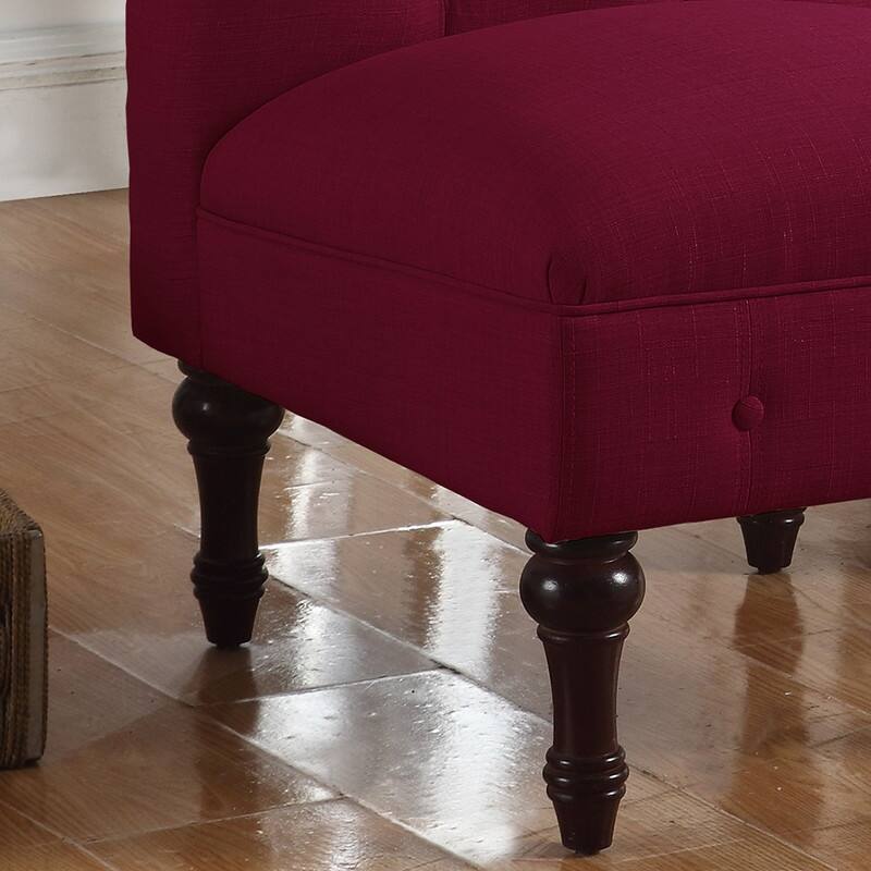 Rosevera LaGuardia Slipper Chair, Chesterfield, Armlesschair