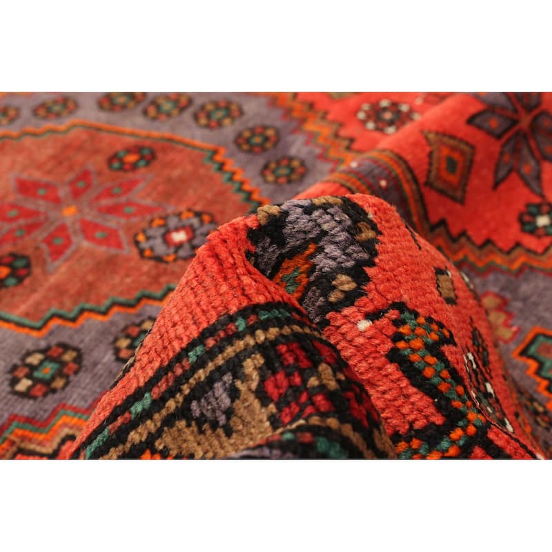 ECARPETGALLERY Hand-knotted Anadol Red Wool Rug - 4'1 x 6'10