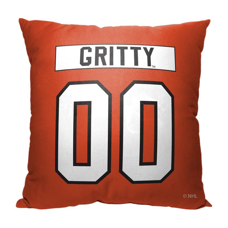 NHL Philadelphia Flyers Mascot Love 18 Inch Throw Pillow