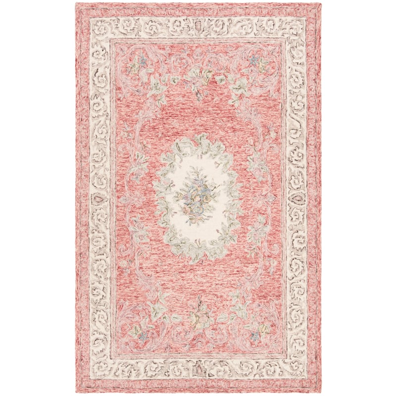 SAFAVIEH Handmade Aubusson Rumia Traditional Oriental Wool Rug