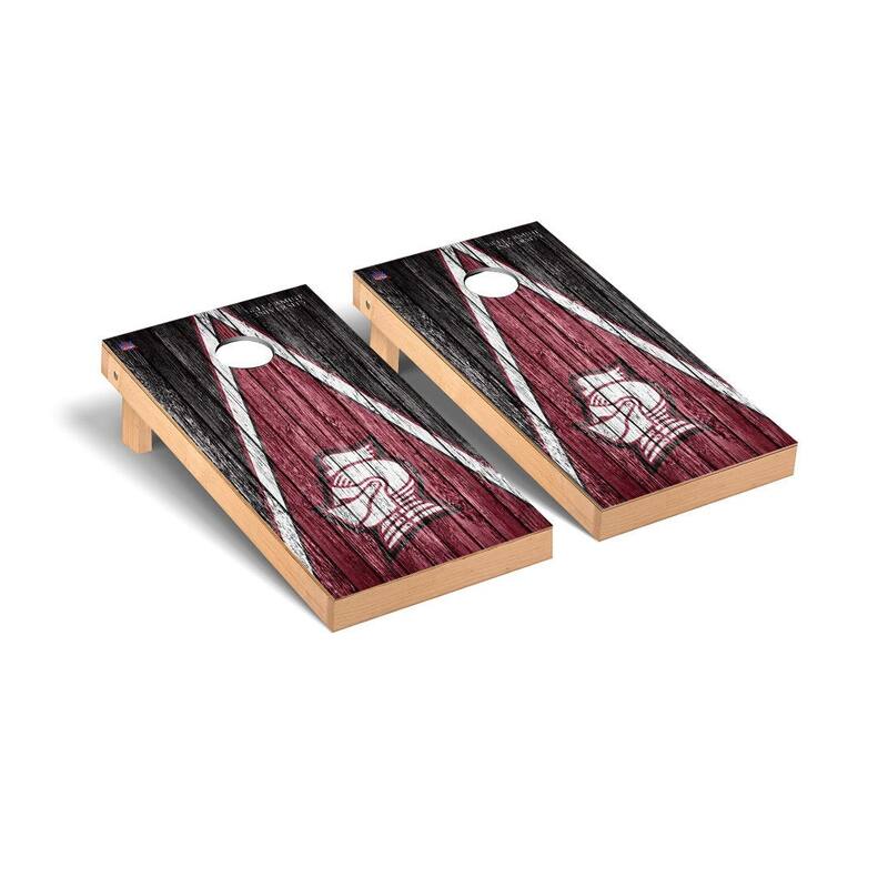 Bellarmine Knights Weathered Cornhole Board Set
