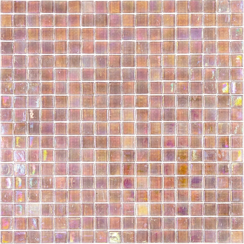 Apollo tile 12" x 12" Skosh Glossy China Pink Glass Tile (18.69 sq ft/case) - 20 Pack