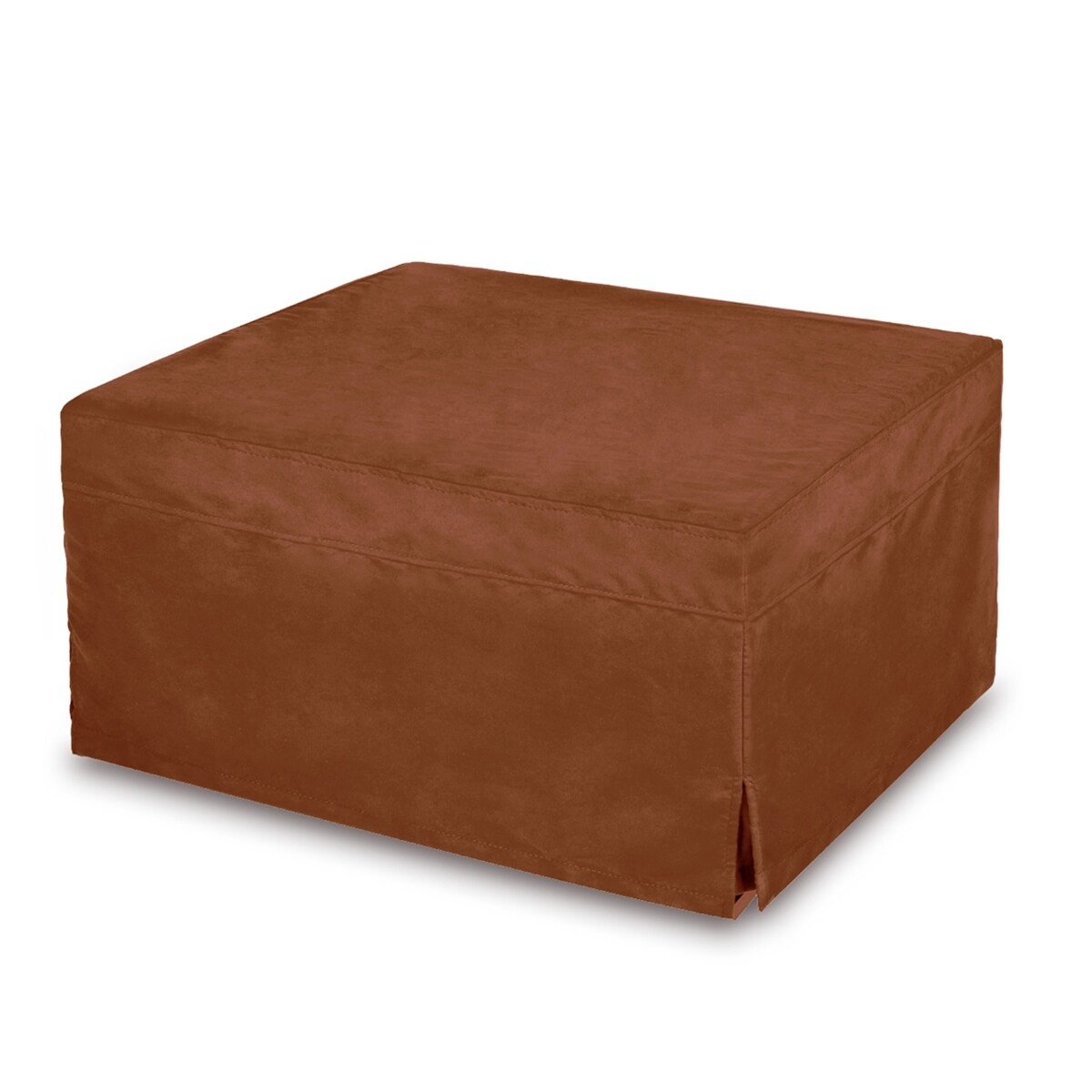 Shop Black Friday Deals On Memory Foam Sleeper Futon Ottoman Bed With Microfiber Cover Overstock 20254807