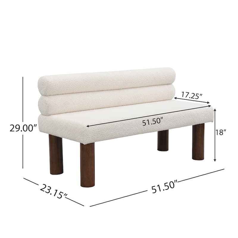 Christopher Knight Home- Arnhem Upholstered Dining Bench