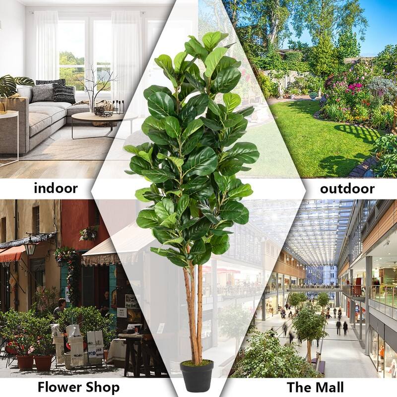 Artificial Banyan Tree in Pot