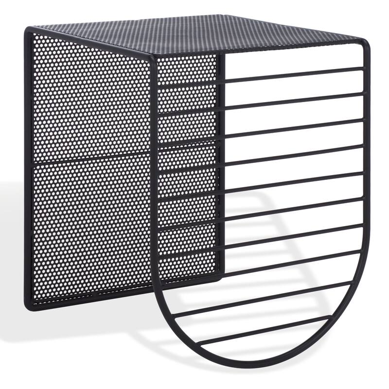 SAFAVIEH Couture Viktoria Metal Accent Table, Fully Assembled - 18"W x 16"D x 20"H