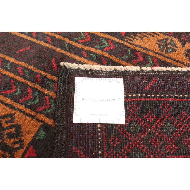 ECARPETGALLERY Hand-knotted Teimani Brown Wool Rug - 2'10 x 4'7