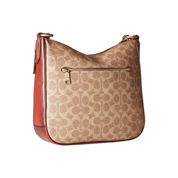 coach coated canvas signature chaise crossbody