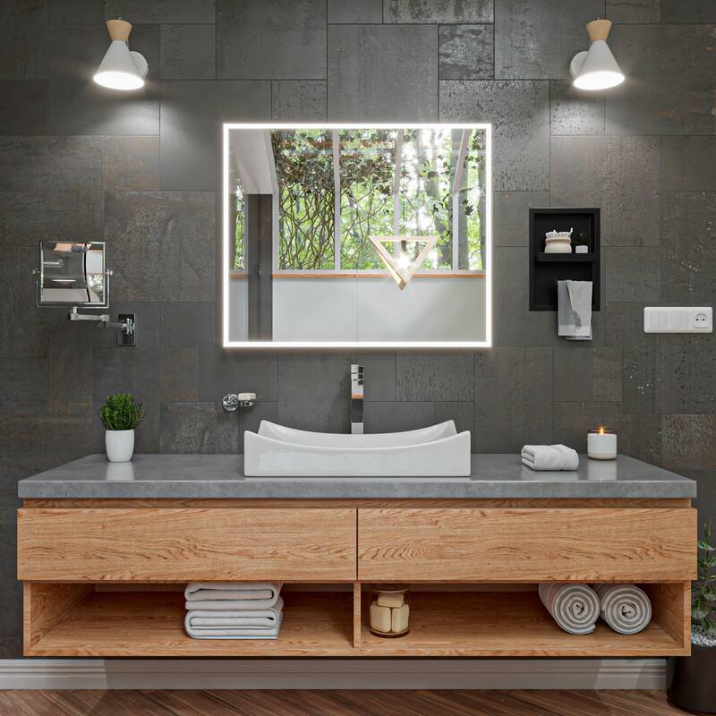 ALFI brand ABTPNP88-BB Brushed Black PVD Stainless Steel Recessed Toilet Paper Holder Niche