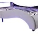 preview thumbnail 13 of 25, Merax Upholstered Faux Leather Platform Bed with LED Light