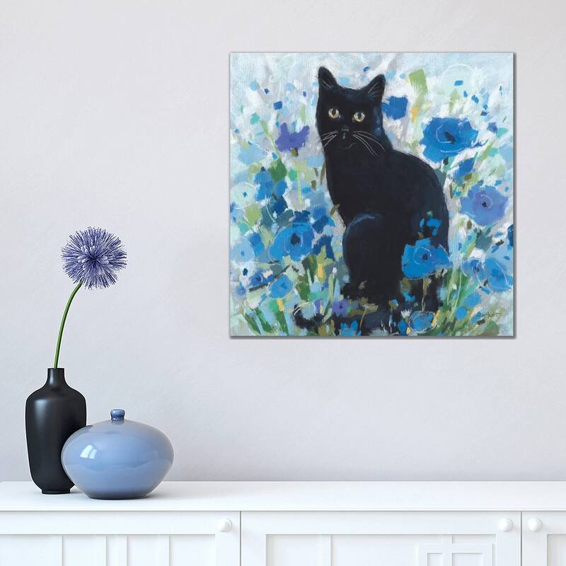 iCanvas "Blueming XIV" by Lisa Audit Canvas Print - 18x18x1.5