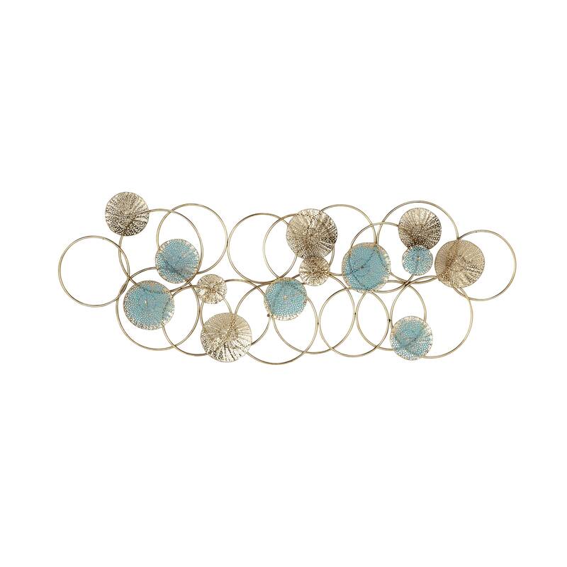 Metal Geometric Wall Decor - Rose Gold - Roche River Decor - Rose Gold