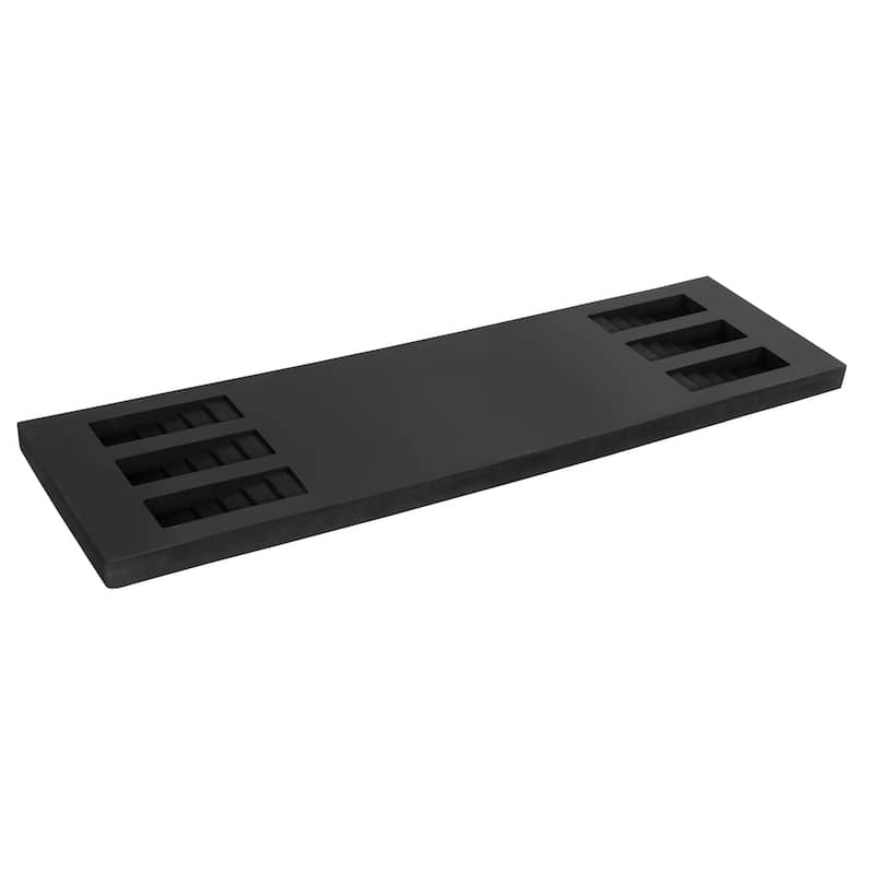 NewAge Products Secure Gun Cabinet Accessory 36" 6 Gun Stock Rest