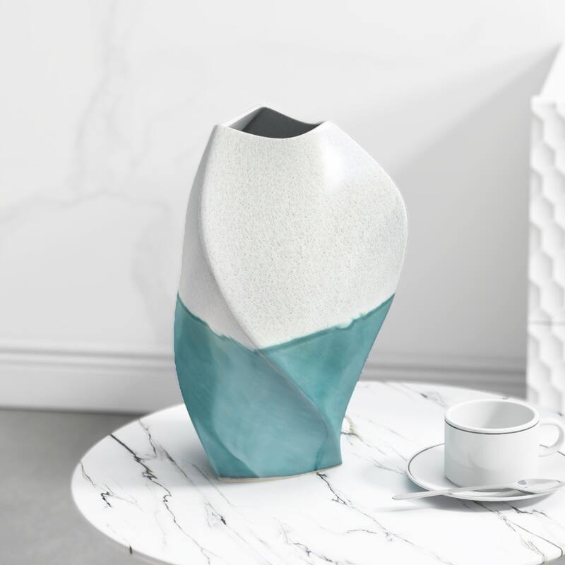 Timor 12" Ceramic Table Vase