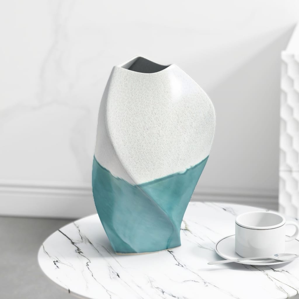 Timor 12" Ceramic Table Vase
