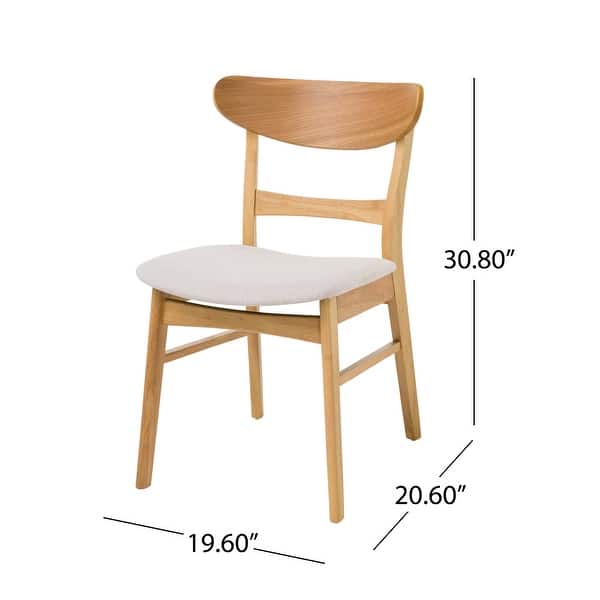 dimension image slide 0 of 8, Idalia Mid-Century Modern 7 Piece Dining Set by Christopher Knight Home