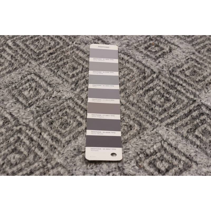 Nevada Grey Kilim 4'11" x 7'6" - 4'11 x 7'6