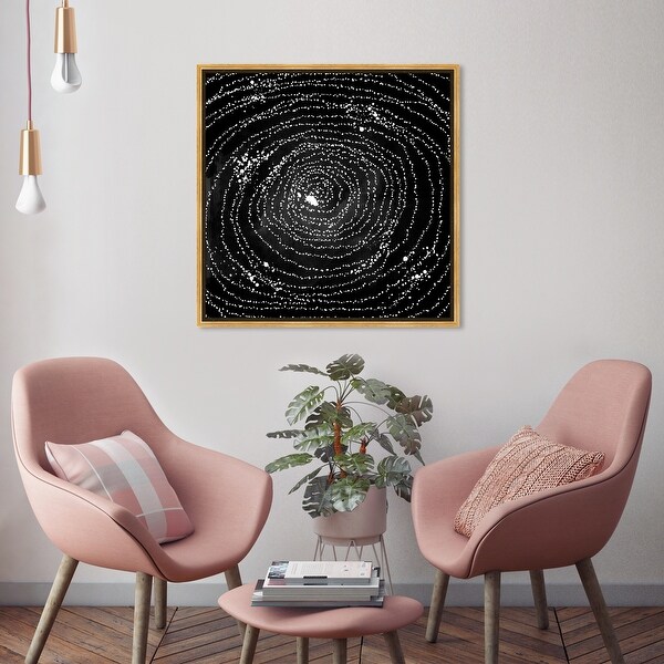 Oliver Gal 'Dark Night Sky' Astronomy and Space Wall Art Framed