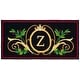 preview thumbnail 23 of 24, SAFAVIEH Handmade Monogram Florea Casual Rug 3' x 6' Runner - Z - Black/Multi - Runner