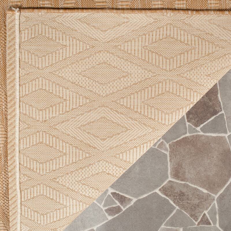 SAFAVIEH Courtyard Marolyn Indoor/ Outdoor Waterproof Patio Backyard Rug
