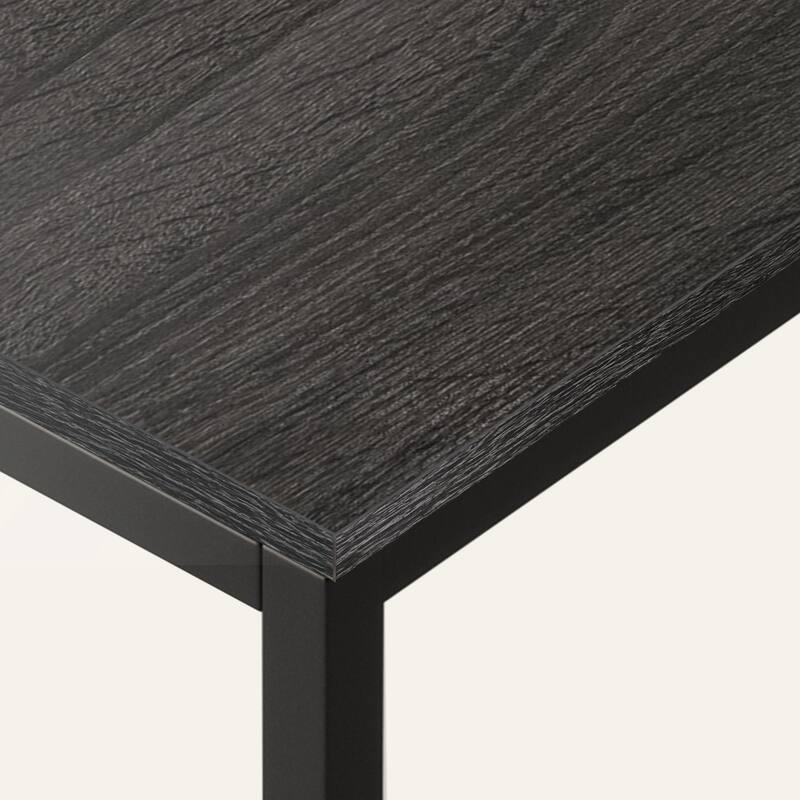55 Inch Dual Monitor Computer Desk with Adjustable Shelves