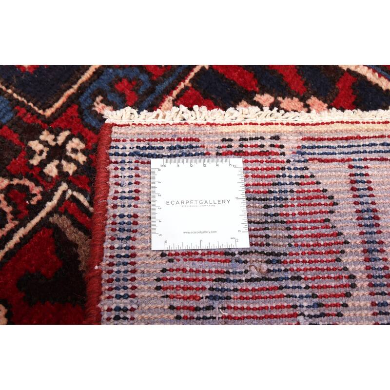 ECARPETGALLERY Hand-knotted Kayseri Vintage Red Wool Rug - 3'7 x 6'9