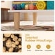 preview thumbnail 11 of 18, Costway Kids Nightstand, Toddler Scalloped Side Table with Wide Top &