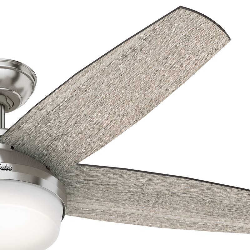 Hunter 52" Avia Ceiling Fan with LED Light and Handheld Remote