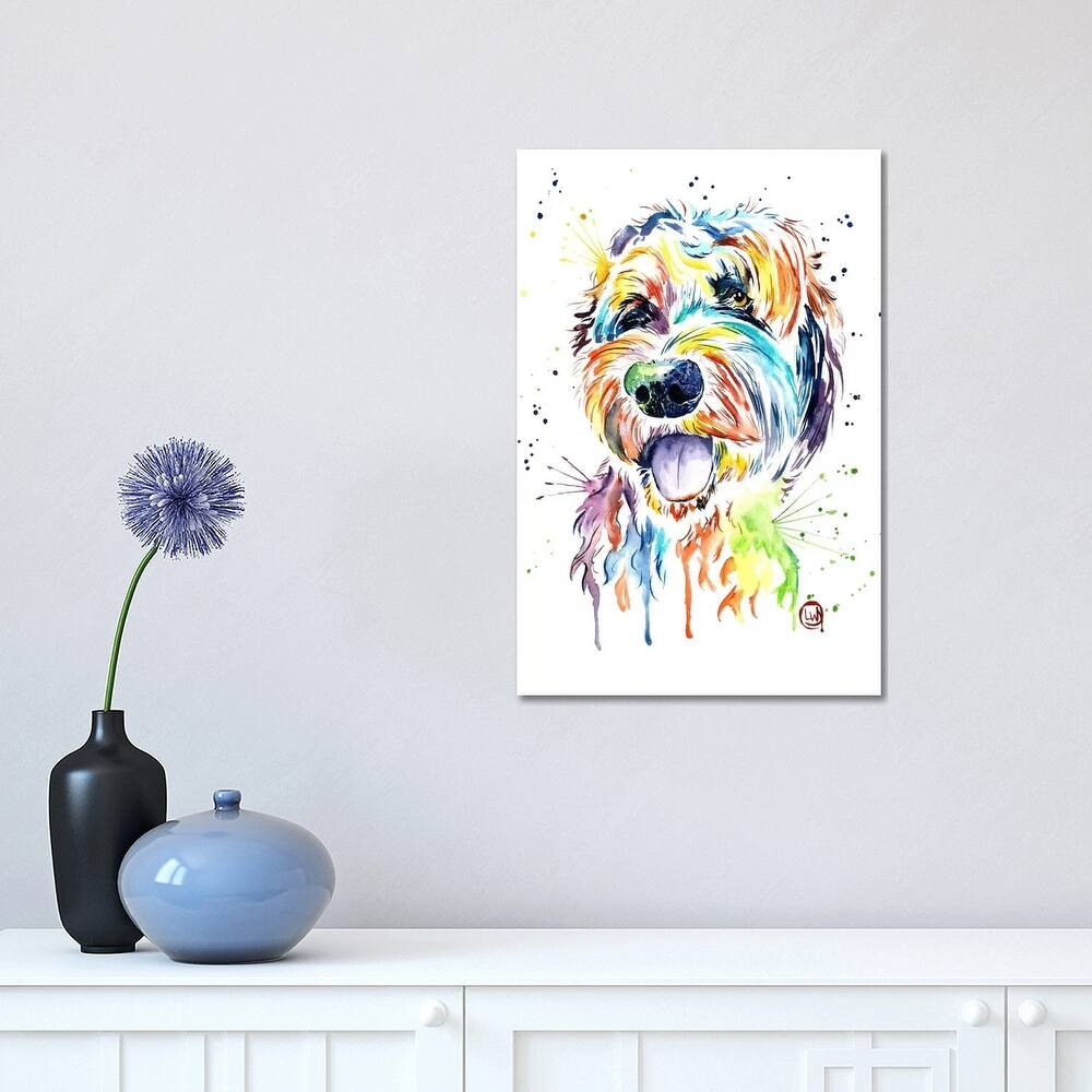 iCanvas "Doodle Of A Doodle" by Lisa Whitehouse Canvas Print