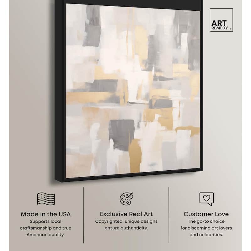 Soft Brilliance I Canvas by Art Remedy